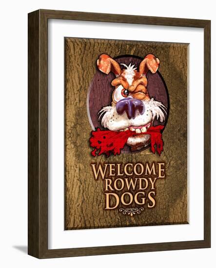 Rowdy Dog-Nate Owens-Framed Giclee Print