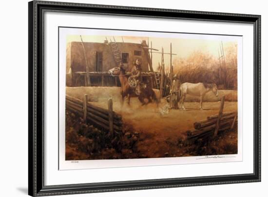 Rowdy Morning-Dan Bodelson-Framed Limited Edition