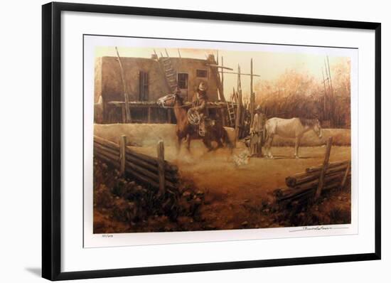 Rowdy Morning-Dan Bodelson-Framed Limited Edition