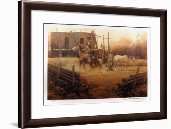 Rowdy Morning-Dan Bodelson-Framed Limited Edition