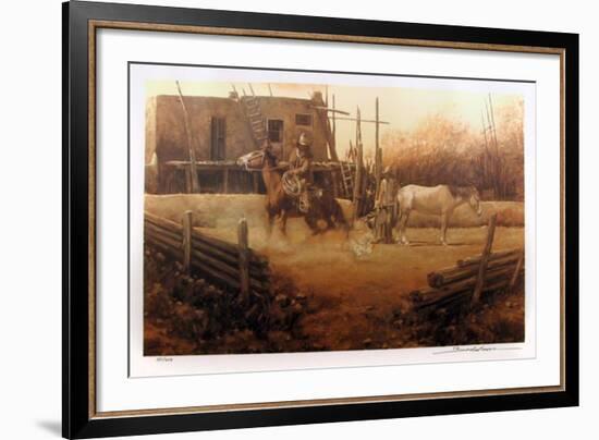 Rowdy Morning-Dan Bodelson-Framed Limited Edition