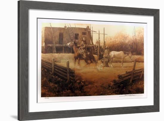 Rowdy Morning-Dan Bodelson-Framed Limited Edition