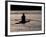 Rower in Portage Bay, Seattle, Washington, USA-William Sutton-Framed Photographic Print