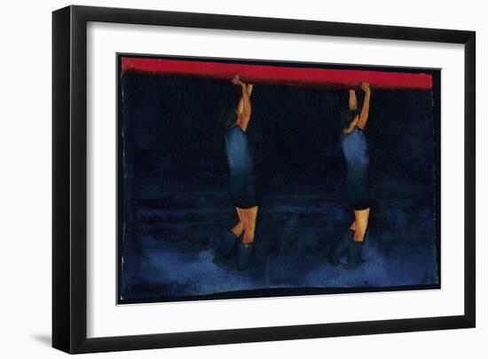 Rowers, 2010-Graham Dean-Framed Giclee Print