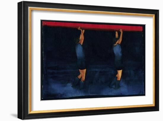 Rowers, 2010-Graham Dean-Framed Giclee Print