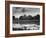 Rowers Competing in Rowing Event on Thames River-Ed Clark-Framed Photographic Print