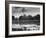 Rowers Competing in Rowing Event on Thames River-Ed Clark-Framed Photographic Print