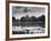 Rowers Competing in Rowing Event on Thames River-Ed Clark-Framed Photographic Print