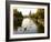 Rowers in Lincoln Park lagoon at dawn, Chicago, Illinois, USA-Alan Klehr-Framed Photographic Print