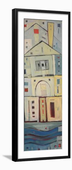 Rowhouse 3-Tim Nyberg-Framed Giclee Print
