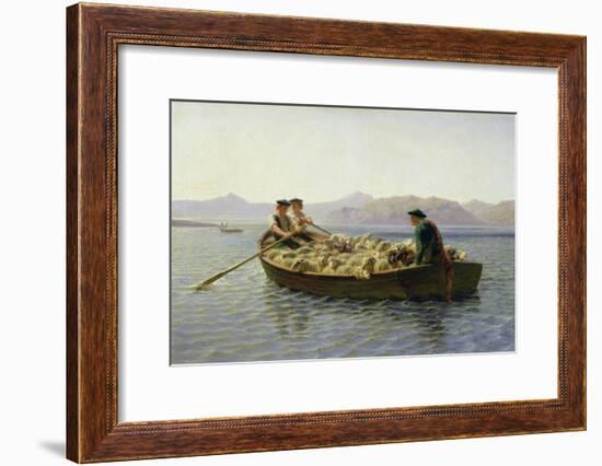 Rowing-Boat, 1863-Rosa Bonheur-Framed Giclee Print