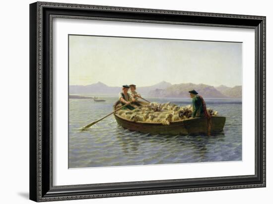 Rowing-Boat, 1863-Rosa Bonheur-Framed Giclee Print