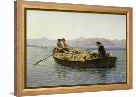 Rowing-Boat, 1863-Rosa Bonheur-Framed Premier Image Canvas