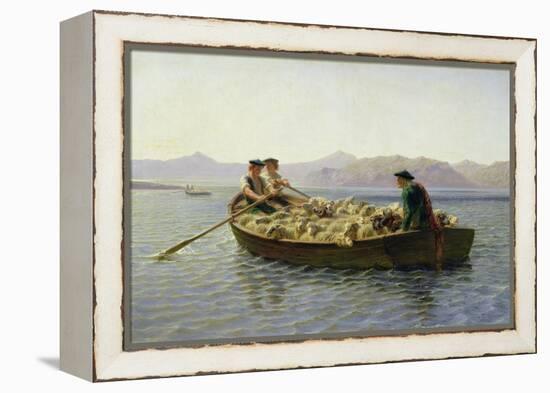 Rowing-Boat, 1863-Rosa Bonheur-Framed Premier Image Canvas