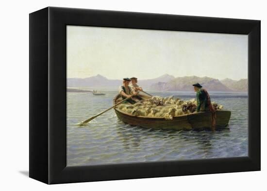 Rowing-Boat, 1863-Rosa Bonheur-Framed Premier Image Canvas