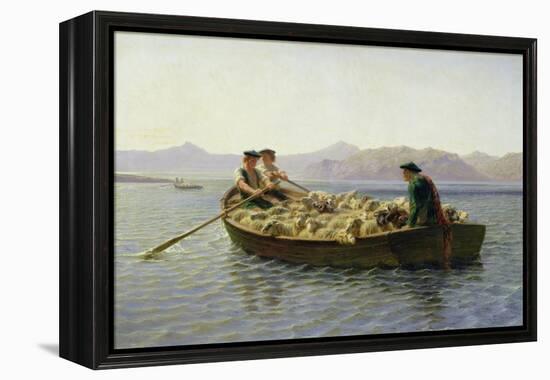 Rowing-Boat, 1863-Rosa Bonheur-Framed Premier Image Canvas