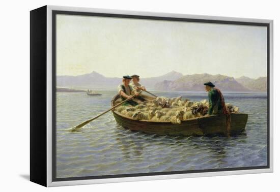 Rowing-Boat, 1863-Rosa Bonheur-Framed Premier Image Canvas