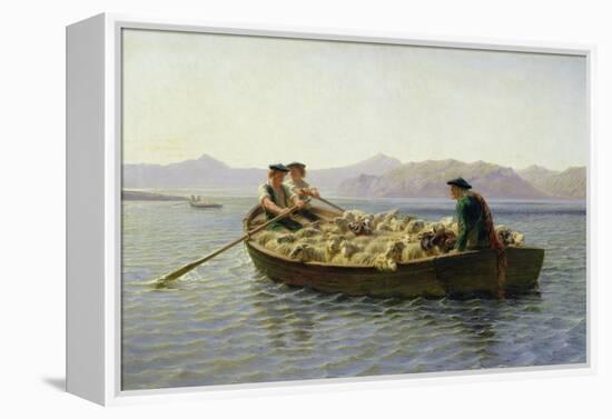 Rowing-Boat, 1863-Rosa Bonheur-Framed Premier Image Canvas