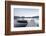 Rowing Boat on Hopfensee Lake at Sunset, Near Fussen, Allgau, Allgau Alps, Bavaria, Germany, Europe-Markus Lange-Framed Photographic Print