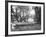 Rowing Boat on the Pond in Ville d' Avray-Eugene Atget-Framed Giclee Print