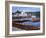 Rowing Boats and Pier, Bowness-On-Windermere, Lake District, Cumbria, England-David Hunter-Framed Photographic Print