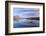 Rowing boats on Loch Fada, with the Old Man of Storr beyond, Isle of Skye, Scotland. Autumn (Novemb-Adam Burton-Framed Photographic Print