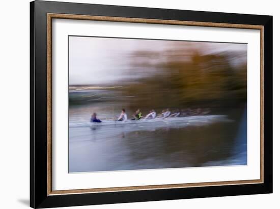 Rowing Eight-Charles Bowman-Framed Photographic Print