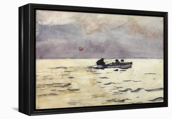 Rowing Home-Winslow Homer-Framed Premier Image Canvas