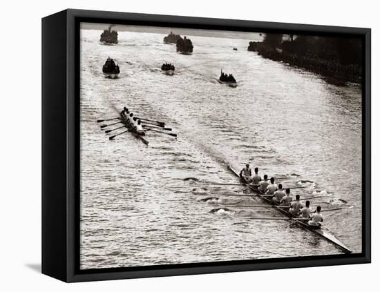 Rowing, Oxford V Cambridge Boat Race, 1928-null-Framed Premier Image Canvas