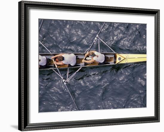 Rowing Shell in Montlake Cut, Seattle, Washington, USA-Stuart Westmoreland-Framed Photographic Print