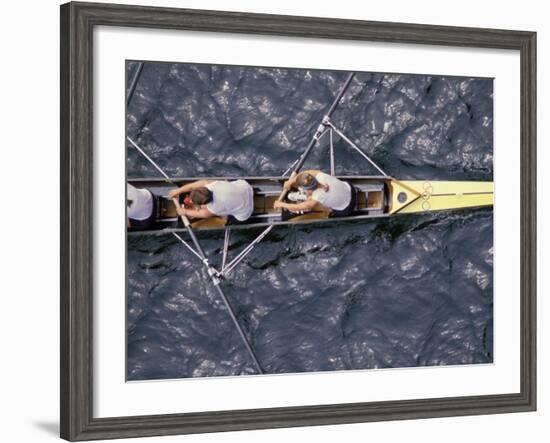 Rowing Shell in Montlake Cut, Seattle, Washington, USA-Stuart Westmoreland-Framed Photographic Print