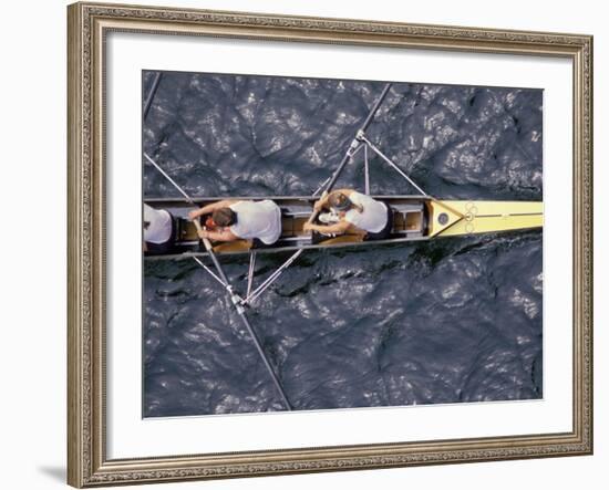 Rowing Shell in Montlake Cut, Seattle, Washington, USA-Stuart Westmoreland-Framed Photographic Print