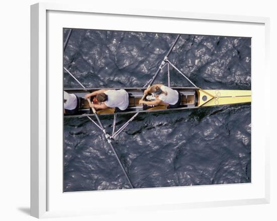 Rowing Shell in Montlake Cut, Seattle, Washington, USA-Stuart Westmoreland-Framed Photographic Print