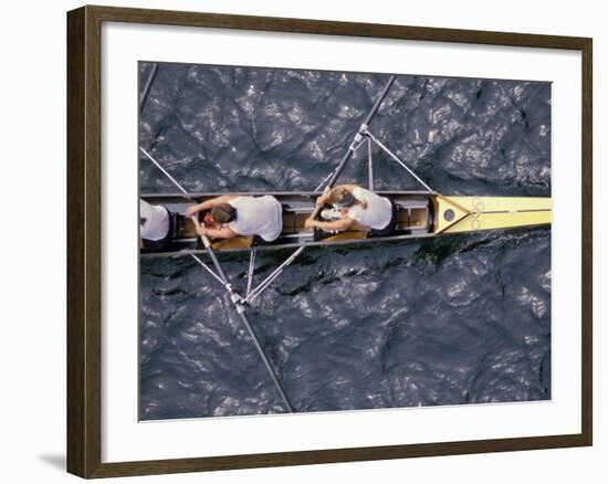 Rowing Shell in Montlake Cut, Seattle, Washington, USA-Stuart Westmoreland-Framed Photographic Print