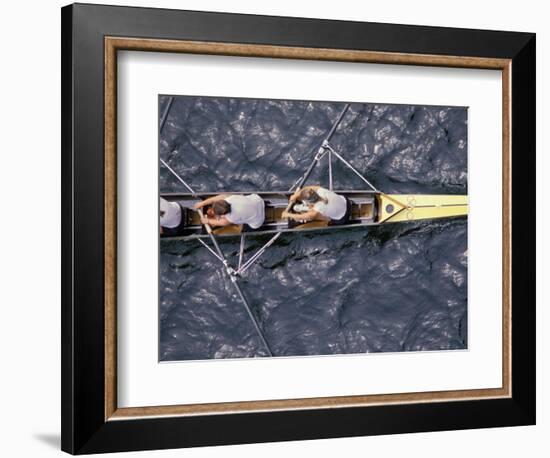 Rowing Shell in Montlake Cut, Seattle, Washington, USA-Stuart Westmoreland-Framed Photographic Print