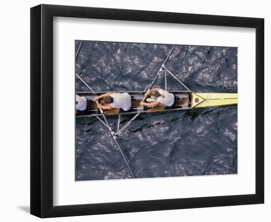 Rowing Shell in Montlake Cut, Seattle, Washington, USA-Stuart Westmoreland-Framed Photographic Print