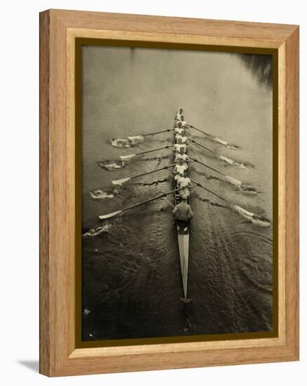Rowing Team, C1913-null-Framed Premier Image Canvas