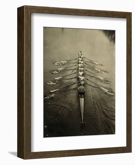 Rowing Team, C1913-null-Framed Photographic Print