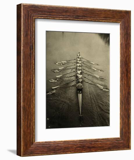 Rowing Team, C1913-null-Framed Photographic Print