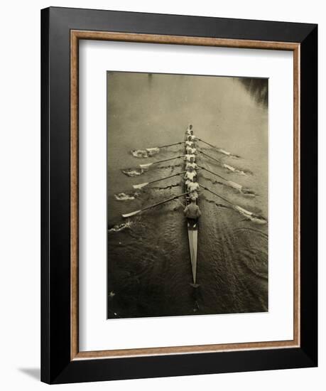 Rowing Team, C1913-null-Framed Photographic Print