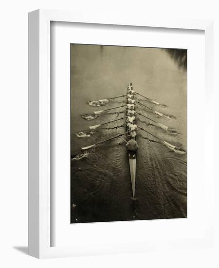 Rowing Team, C1913-null-Framed Photographic Print