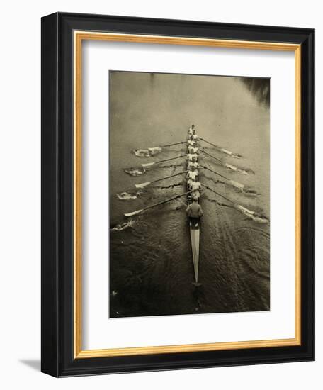 Rowing Team, C1913-null-Framed Photographic Print
