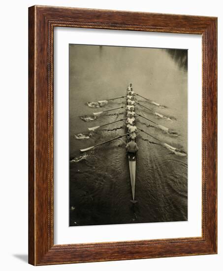 Rowing Team, C1913-null-Framed Photographic Print