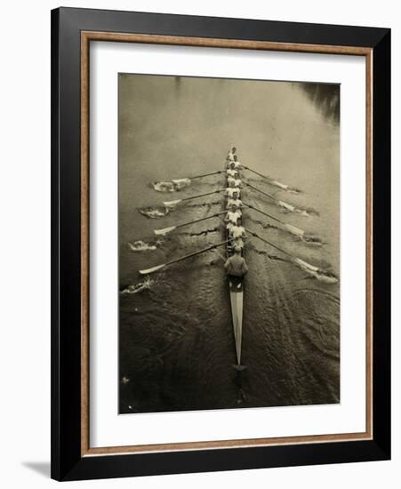 Rowing Team, C1913-null-Framed Photographic Print