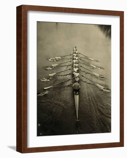 Rowing Team, C1913-null-Framed Photographic Print