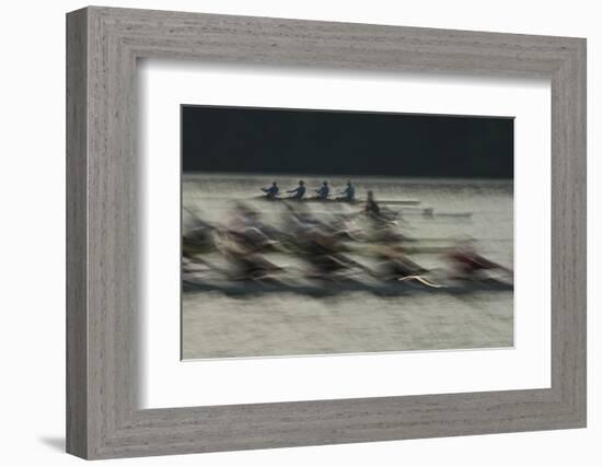 Rowing-Milan Malovrh-Framed Photographic Print