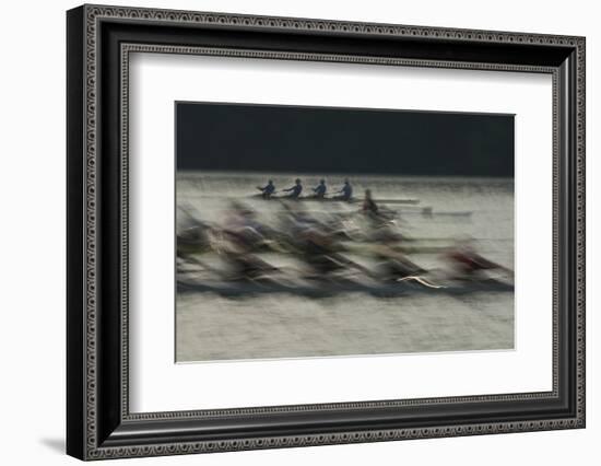 Rowing-Milan Malovrh-Framed Photographic Print