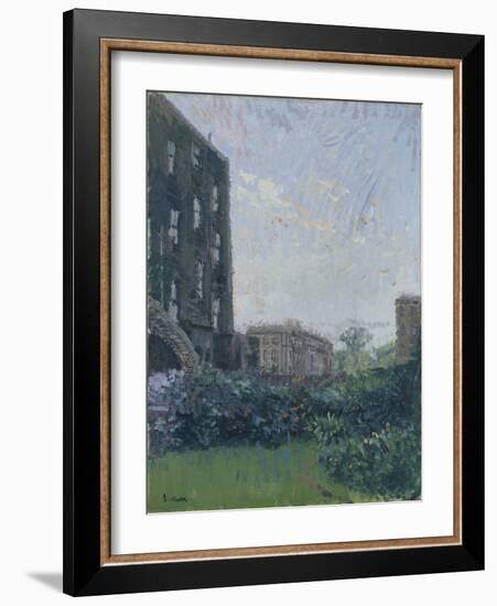 Rowlandson House - Sunset-Walter Richard Sickert-Framed Giclee Print