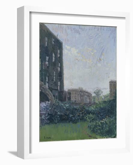 Rowlandson House - Sunset-Walter Richard Sickert-Framed Giclee Print