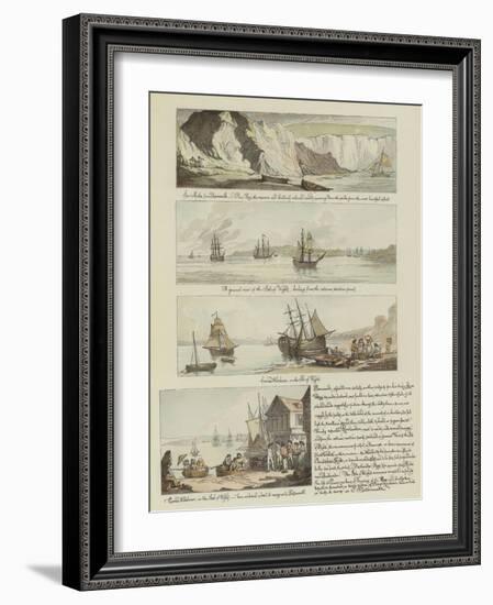 Rowlandson's Tour in a Post Chaise, 1782-Thomas Rowlandson-Framed Giclee Print